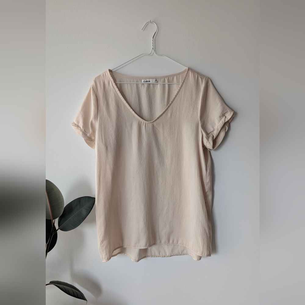 Cubus Women's Top/Blouse Cream, Size S